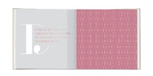 Buchcover und Innenansicht für das Buch: Ihr feiert Hochzeit!