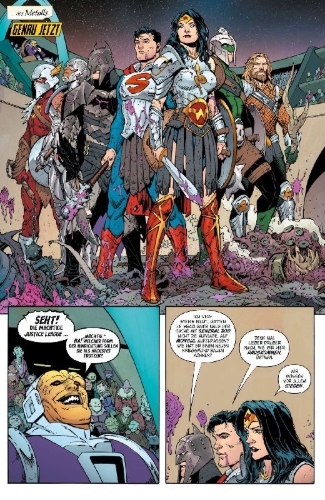 Buchcover und Innenansicht für das Buch: Dark Nights: Metal #1-#6