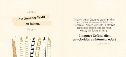 Buchcover und Innenansicht für das Buch: 40 - Genau das richtige Alter, um ...
