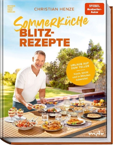 Buchcover und Innenansicht für das Buch: Sommerküche Blitzrezepte