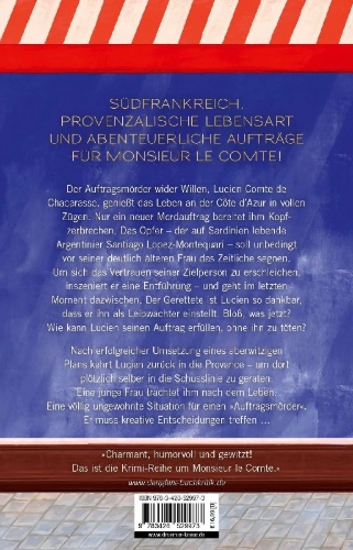 Buchcover und Innenansicht für das Buch: Monsieur le Comte und die Kunst der Entführung