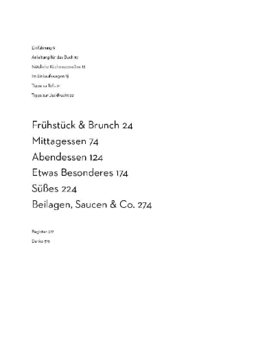 Buchcover und Innenansicht für das Buch: Jeden Tag Vegan