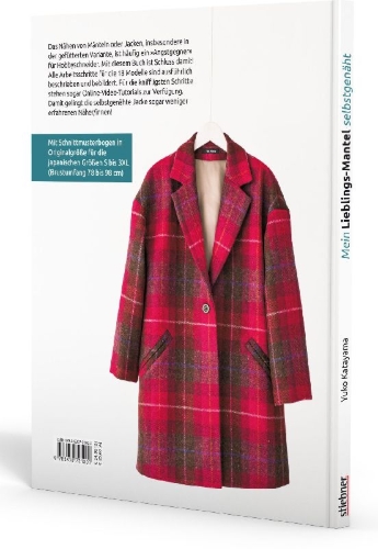 Buchcover und Innenansicht für das Buch: Mein Lieblings-Mantel selbstgenäht