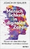 Buchcover und Innenansicht für das Buch: Menschlichkeit in digitalen Zeiten