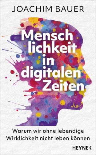 Buchcover und Innenansicht für das Buch: Menschlichkeit in digitalen Zeiten