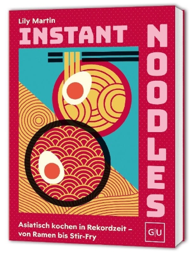 Buchcover und Innenansicht für das Buch: Instant Noodles