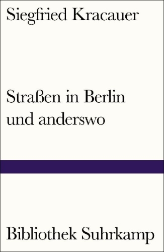 Buchcover und Innenansicht für das Buch: Straßen in Berlin und anderswo
