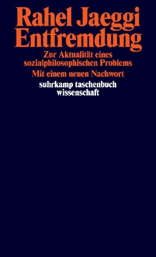 Buchcover und Innenansicht für das Buch: Entfremdung