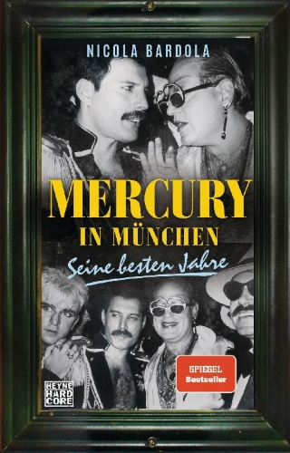 Buchcover und Innenansicht für das Buch: Mercury in München