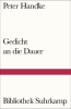 Buchcover und Innenansicht für das Buch: Gedicht an die Dauer