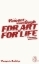 Buchcover und Innenansicht für das Buch: For Art and for Life