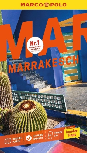 Buchcover und Innenansicht für das Buch: MARCO POLO Reiseführer Marrakesch