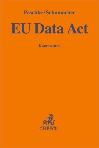 Buchcover und Innenansicht für das Buch: EU Data Act