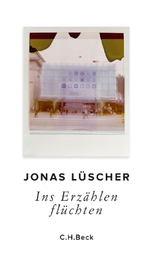 Buchcover und Innenansicht für das Buch: Ins Erzählen flüchten