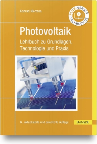 Buchcover und Innenansicht für das Buch: Photovoltaik