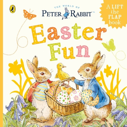Buchcover und Innenansicht für das Buch: Peter Rabbit: Easter Fun
