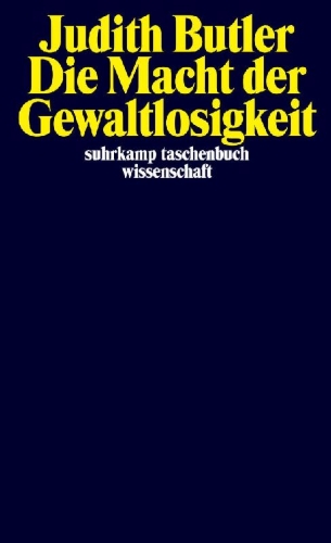 Buchcover und Innenansicht für das Buch: The Force of Nonviolence. An Ethico-Political Bind