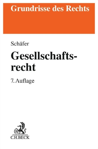 Buchcover und Innenansicht für das Buch: Gesellschaftsrecht