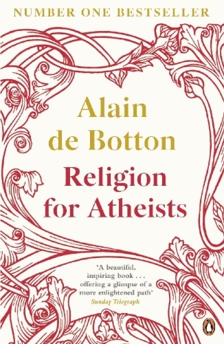 Buchcover und Innenansicht für das Buch: Religion for Atheists