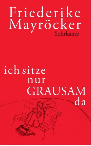 Buchcover und Innenansicht für das Buch: ich sitze nur GRAUSAM da