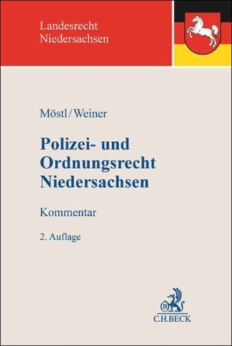 Buchcover und Innenansicht für das Buch: Polizei- und Ordnungsrecht Niedersachsen