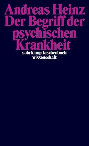 Buchcover und Innenansicht für das Buch: Der Begriff der psychischen Krankheit