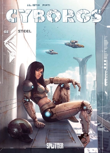 Buchcover und Innenansicht für das Buch: Cyborgs 2