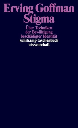 Buchcover und Innenansicht für das Buch: Stigma. Notes on the Management of Spoiled Identity