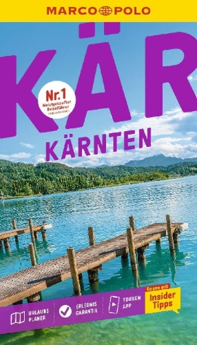 Buchcover und Innenansicht für das Buch: MARCO POLO Reiseführer Kärnten