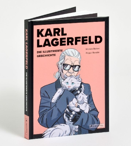 Buchcover und Innenansicht für das Buch: Karl Lagerfeld