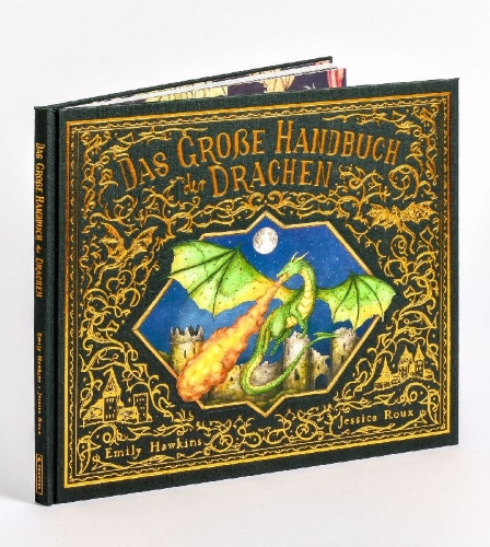 Buchcover und Innenansicht für das Buch: A Natural History of Dragons