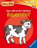 Buchcover und Innenansicht für das Buch: Spiel & Spaß - Mein allererster Malblock: Bauernhof