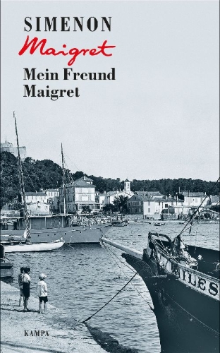 Buchcover und Innenansicht für das Buch: Mon ami Maigret