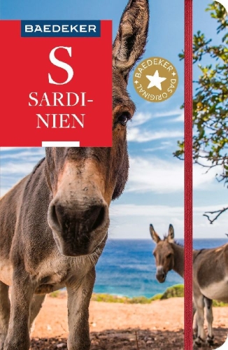 Buchcover und Innenansicht für das Buch: Baedeker Reiseführer Sardinien