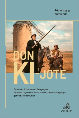 Buchcover und Innenansicht für das Buch: Don KI-jote