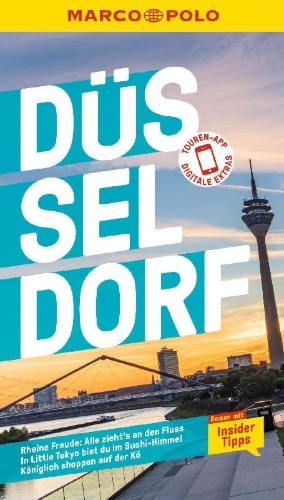 Buchcover und Innenansicht für das Buch: MARCO POLO Reiseführer Düsseldorf