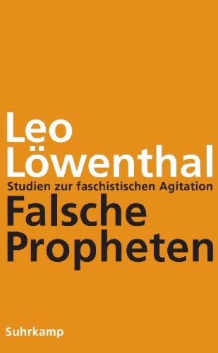 Buchcover und Innenansicht für das Buch: Prophets of Deceit. A Study of the Techniques of the American Agitator