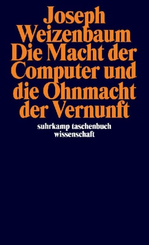 Buchcover und Innenansicht für das Buch: Computer Power and Human Reason. From Judgement to Calculation