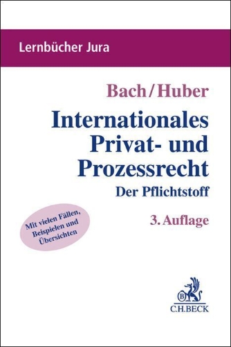 Buchcover und Innenansicht für das Buch: Internationales Privat- und Prozessrecht