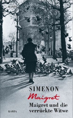 Buchcover und Innenansicht für das Buch: La folle de Maigret