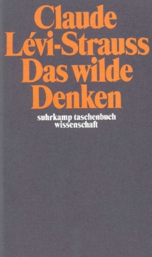 Buchcover und Innenansicht für das Buch: La pensée sauvage
