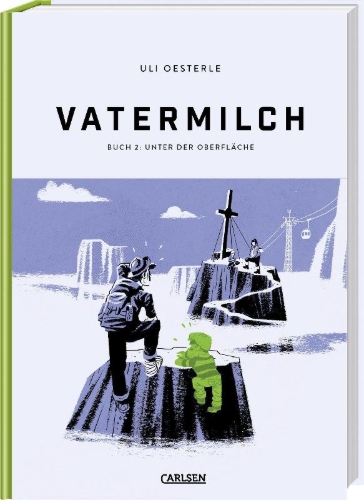 Buchcover und Innenansicht für das Buch: Vatermilch 2: Unter der Oberfläche