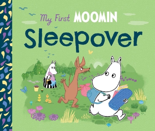 Buchcover und Innenansicht für das Buch: My First Moomin: Sleepover