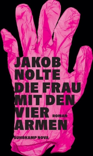 Buchcover und Innenansicht für das Buch: Die Frau mit den vier Armen