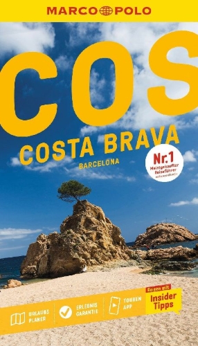 Buchcover und Innenansicht für das Buch: MARCO POLO Reiseführer Costa Brava, Barcelona