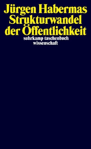 Buchcover und Innenansicht für das Buch: Strukturwandel der Öffentlichkeit
