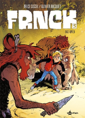 Buchcover und Innenansicht für das Buch: FRNCK. Band 3