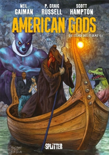 Buchcover und Innenansicht für das Buch: American Gods. Band 5
