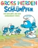Buchcover und Innenansicht für das Buch: Grandir avec les Schtroumpfs 10