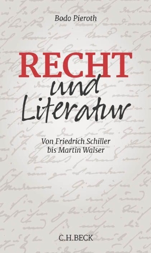 Buchcover und Innenansicht für das Buch: Recht und Literatur